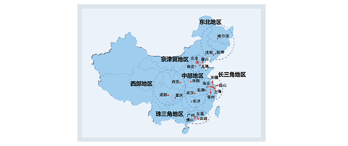 我國(guó)典型機(jī)器人產(chǎn)業(yè)集聚區(qū)域錯(cuò)位競(jìng)爭(zhēng)態(tài)勢(shì)
